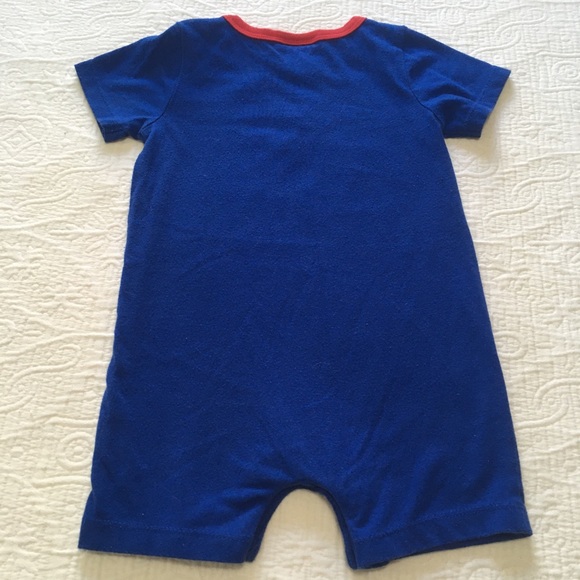 6-12mos (5/$20) Superman Romper - Picture 3 of 7